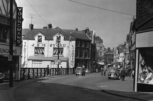 Taff Street, Pontypridd. 5th June 1962
