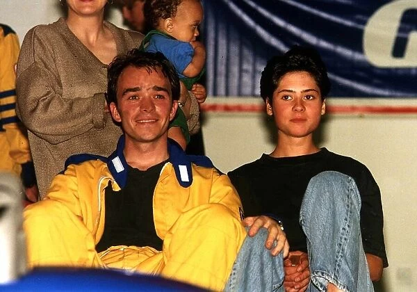 Todd Carty Actor with girlfriend. Who starred in the TV Soap Eastenders