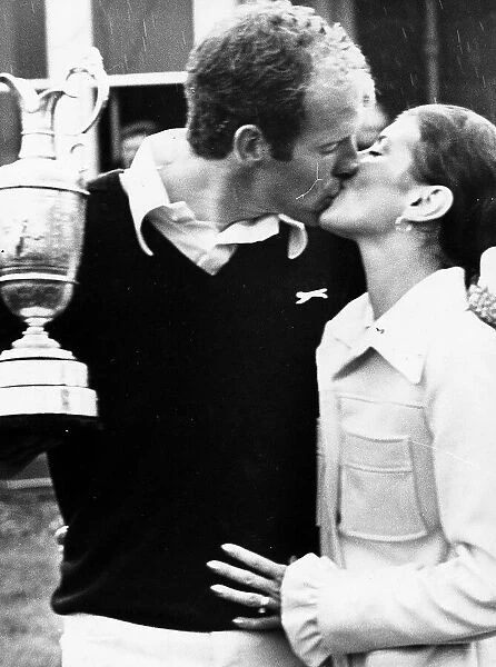 Tom Weiskopf golf kissing wife Jeanne