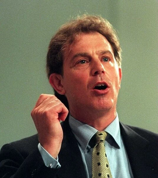 Tony Blair Labour Leader MP addressing the Labour Party Conference 1995