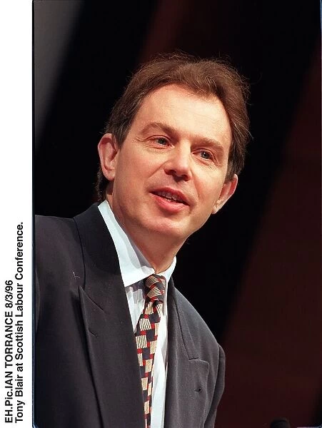 Tony Blair speaking at Scottish Labour Conference 1996