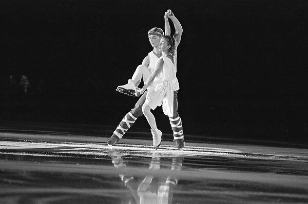 Torvill and Dean, (Jayne Torvill and Christopher Dean) dance at World Ice Spectacular