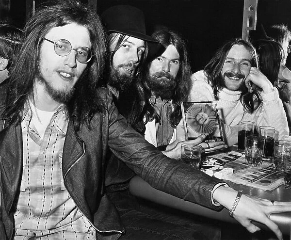 Tyneside folk  /  rock group Lindisfarne was named as the brightest hope for 1972