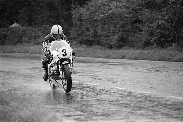 Ulster Grand Prix Dundrod Practice Session August 1980 Local hero Joey Dunlop
