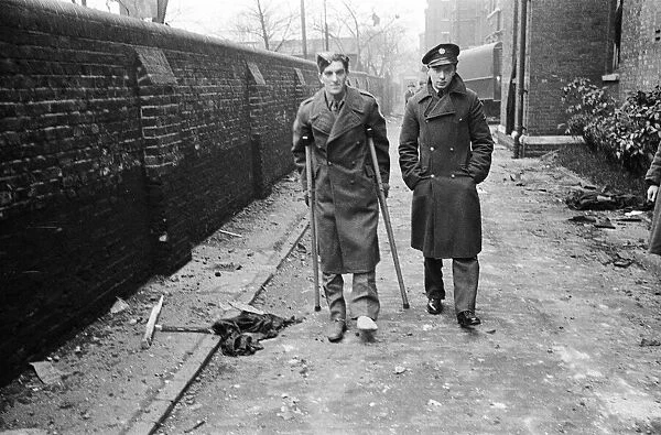 V2 Rocket incident at Bethnal Green. 8th February 1945