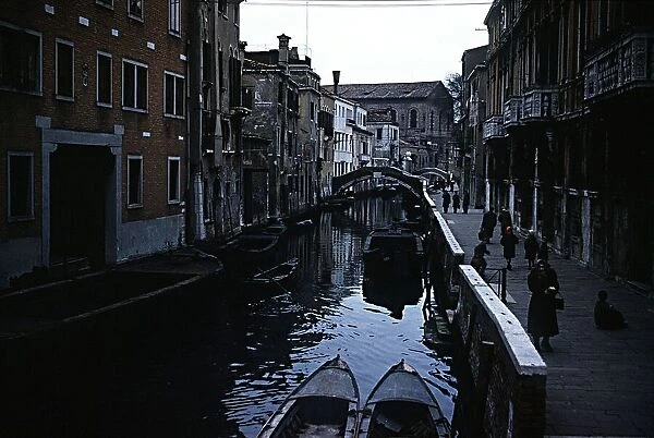 Venice Italy typical side canal venicemp