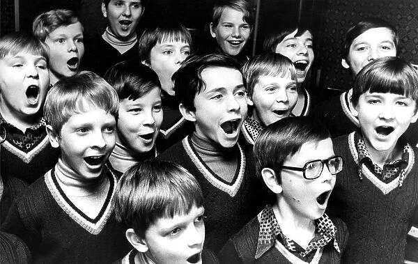The Vienna Boys Choir at Washington on November 17, 1976