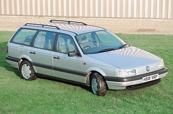 A Volkswagen Passat CL Estate. 16th January 1991