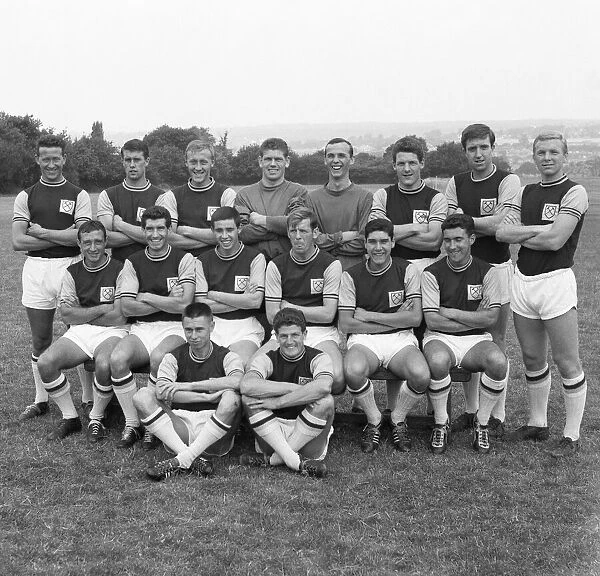West Ham FC. 2nd August 1961