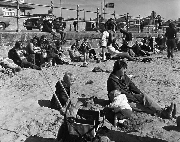 West Kirby Beach Scene, 4th June 1974