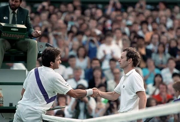 Wimbledon. John McEnroe. June 1988 88-3372-125