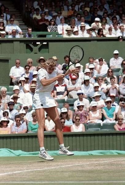 Wimbledon. Steffi Graf. July 1991 91-4353-044