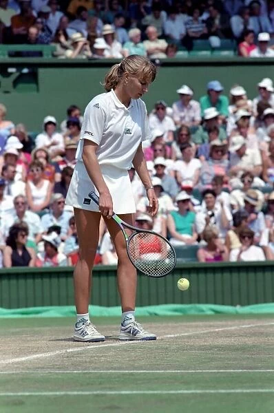 Wimbledon. Steffi Graf. July 1991 91-4353-063