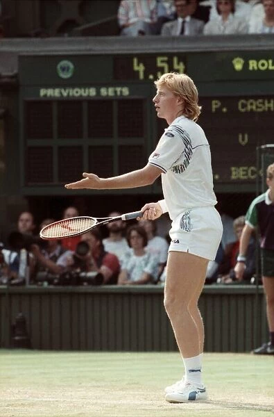 Wimbledon Tennis. Boris Becker. June 1988 88-3488-079