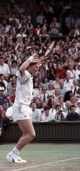 Wimbledon Tennis. Boris Becker. June 1988 88-3488-014