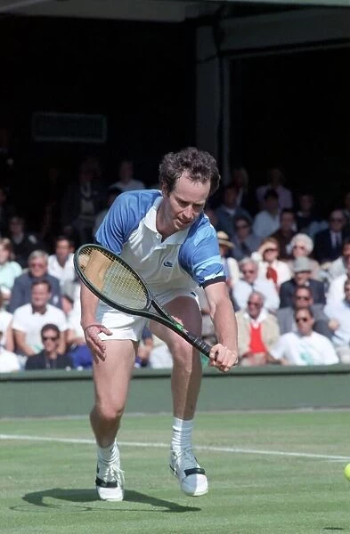 Wimbledon Tennis. John McEnroe. June 1989 89-3896-008