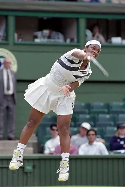 Wimbledon Tennis. Steffi Graf. July 1991 91-4197-126