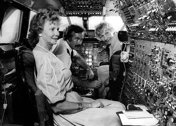 Winners of the Sunday Sun competition to win a flight on Concorde in August 1984