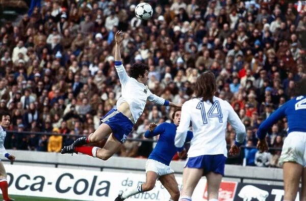World Cup 1978 Group 1 France 1 Italy 2 Michel Platini (15