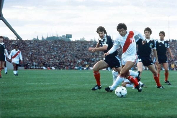 World cup 1978 Group 4 Scotland 1 Peru 3 La Plata