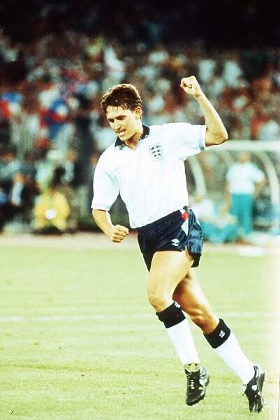 World Cup Semi Final in Turin, Italy July 1990 England 1 v West Germany 1