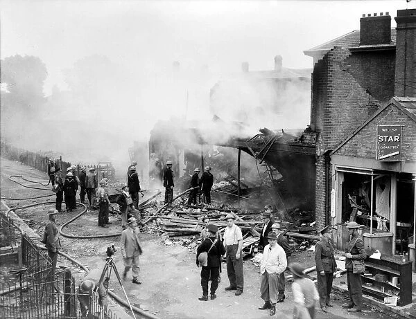 WW2 Air Raid Damage Bridlington Air raid damage at Bridlington