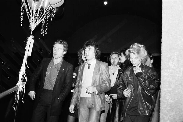Bill Wyman and other celebrities at the opening of The London Hippodrome nightclub