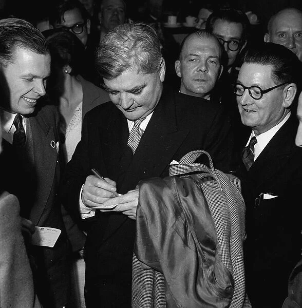 Y2K Aneurin Bevan at the 1952 Labour Party Conference 1952 Labour Conference at