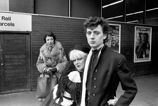 Youth Culture: New Romantics in Birmingham. March 1981 PM 81-00114-007