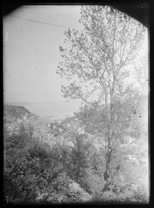 Framed Print : Looe & The Bay Print, West Looe Downs general view Framed Print : Looe & The Bay Print, West Looe Downs general view