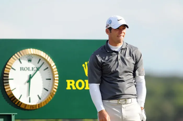 Framed Print : Paul Casey England Print The Open Championship 2010 St Andrews Scotland