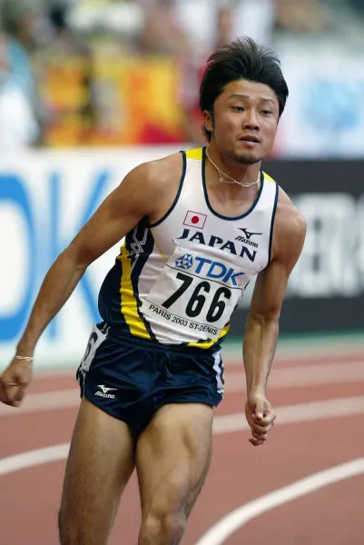 Shingo Suetsugu 200m World Athletics Championships Art