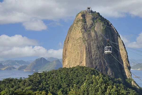 Rio. South America, Brazil, Rio de Janeiro, Sugarloaf