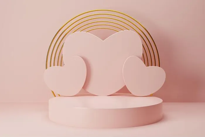 Framed Print : Pink Podium Print: Minimal Geometric Forms Framed Print : Pink Podium Print: Minimal Geometric Forms