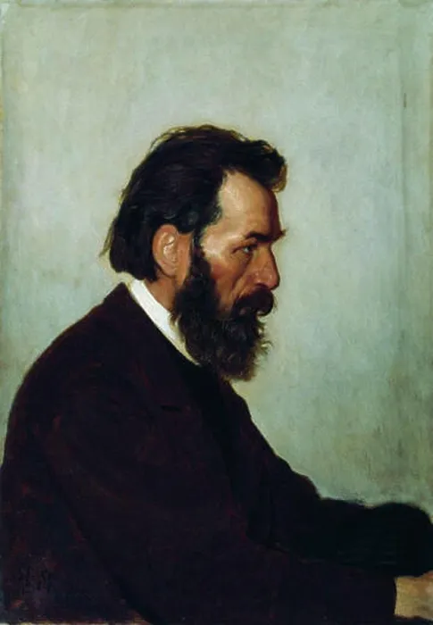 Framed Print : Ilya Repin Print of Ivan Shevtsov Framed Print : Ilya Repin Print of Ivan Shevtsov