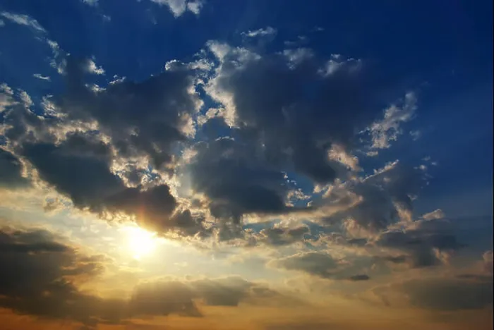 Framed Print : Beautiful Sunset Print with Clouds Framed Print : Beautiful Sunset Print with Clouds