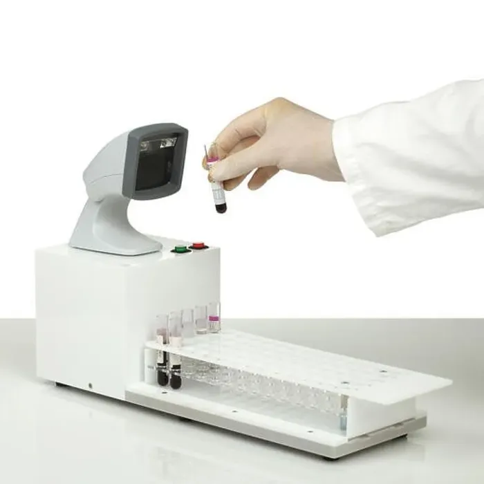Framed Print : Blood Sample Scanner Print Framed Print : Blood Sample Scanner Print