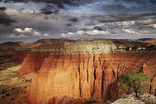 Cathedral Valley, Capitol Reef national park, Utah, USA
