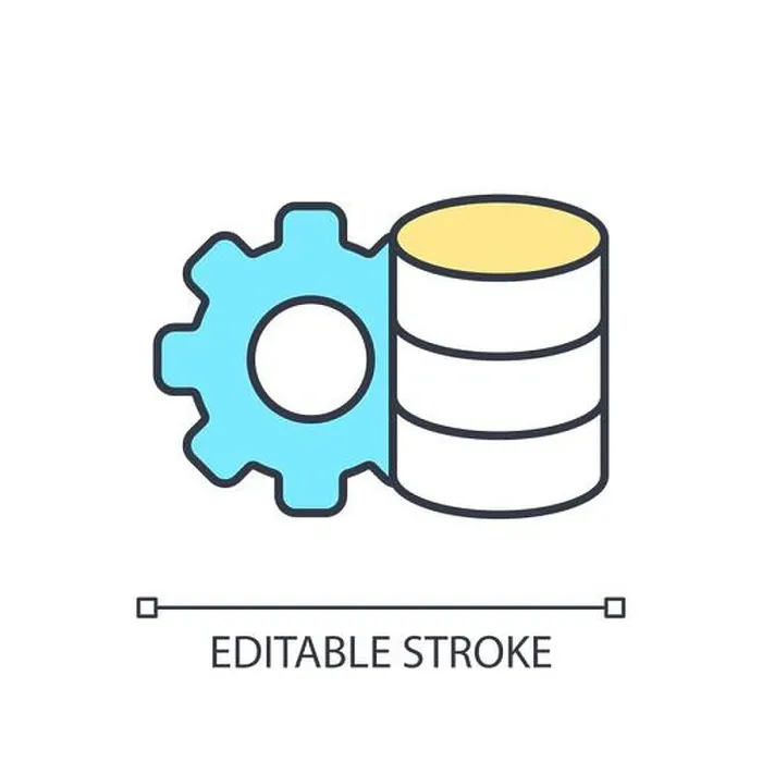 Framed Print : Data Democratization Print Illustration