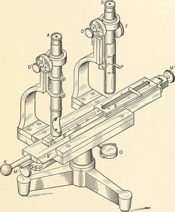 Framed Print : Zeiss Traversing Microscope Print Framed Print : Zeiss Traversing Microscope Print