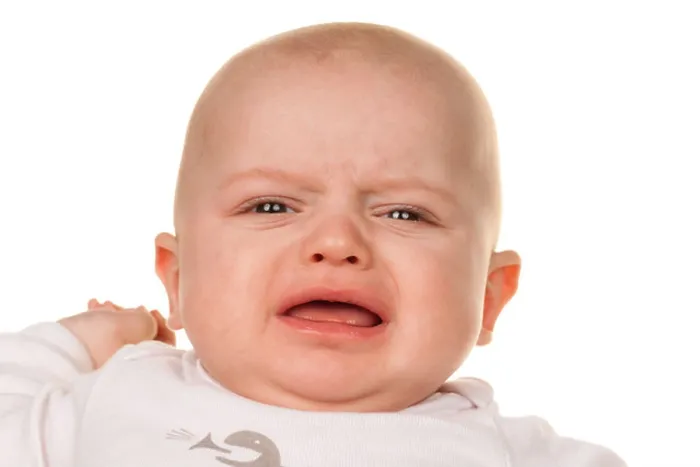 Framed Print : Crying Baby Print Framed Print : Crying Baby Print