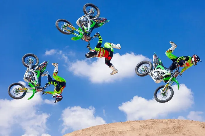 Framed Print : Freestyle Motocross Print Framed Print : Freestyle Motocross Print
