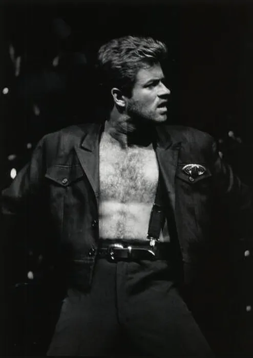 Framed Print : George Michael Print - Alamy Image Framed Print : George Michael Print - Alamy Image