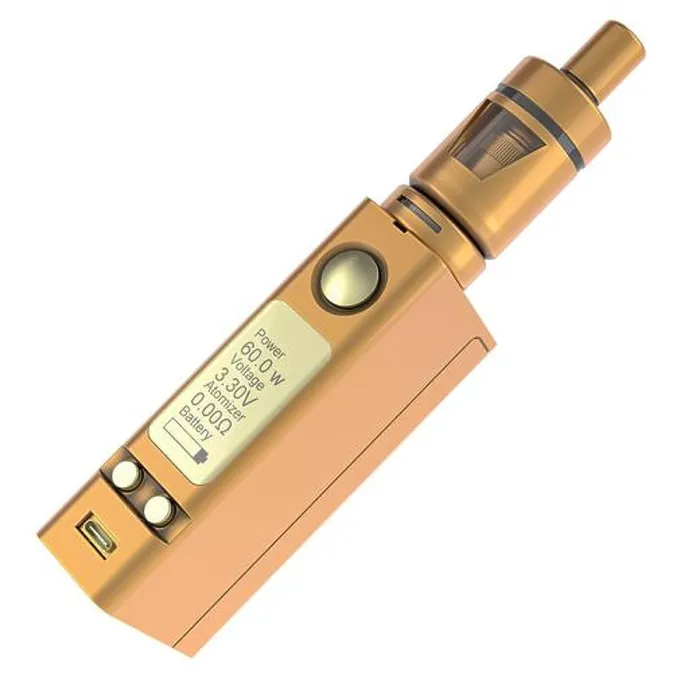 Framed Print : Golden Box Mod E-Cigarette Print Framed Print : Golden Box Mod E-Cigarette Print