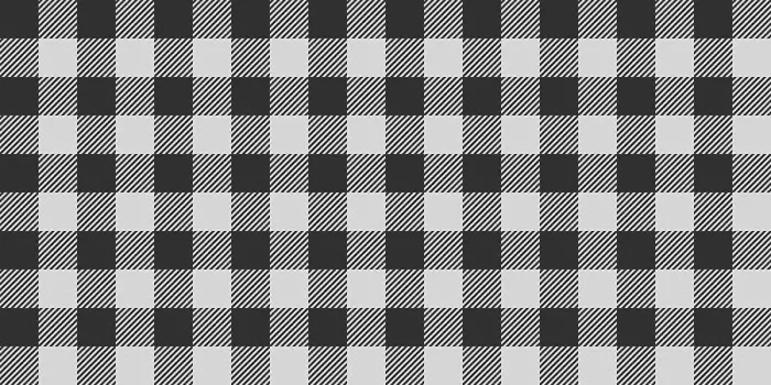 Framed Print : Gray Gingham Seamless Print
