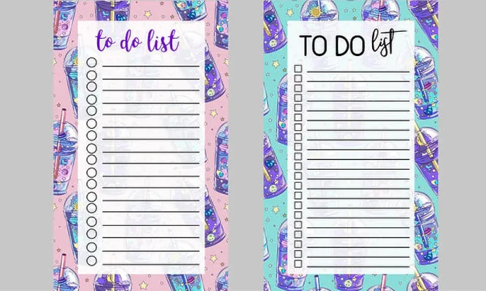 Framed Print : Printable To-Do List Template with Modern Design Framed Print : Printable To-Do List Template with Modern Design