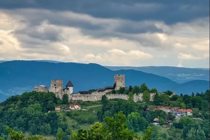Framed Print : Old Castle Celje Print Framed Print : Old Castle Celje Print