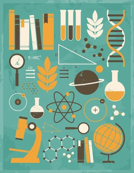Framed Print : Vintage Science Print Framed Print : Vintage Science Print