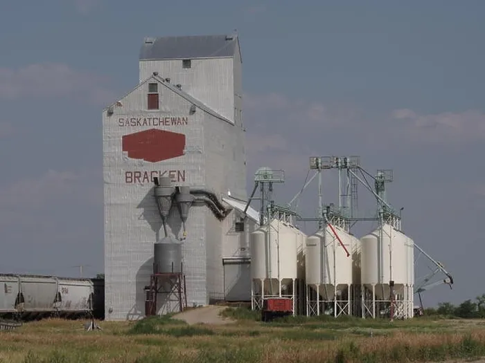 Framed Print : Seed Cleaning Print - Bracken Grain Elevator Framed Print : Seed Cleaning Print - Bracken Grain Elevator
