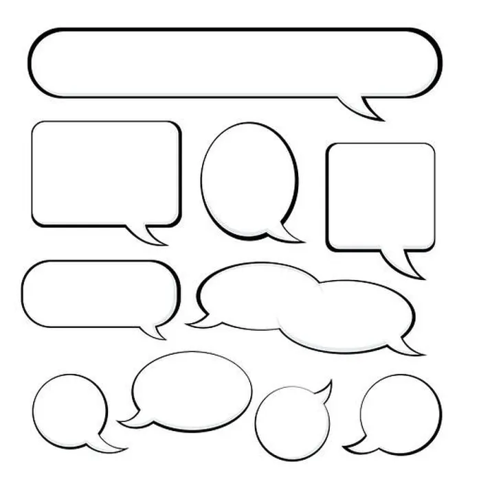 Framed Print : Retro Comic Speech Bubbles Print Framed Print : Retro Comic Speech Bubbles Print